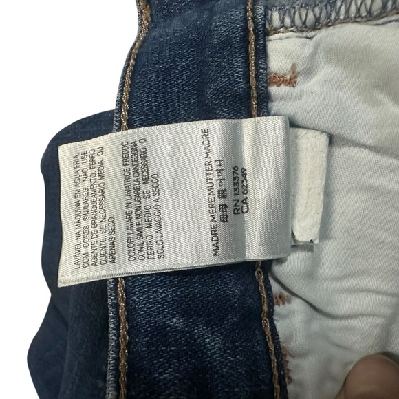 MOTHER The Snap Hustler Ankle Jeans EUC Size 25 - Picture 10 of 12